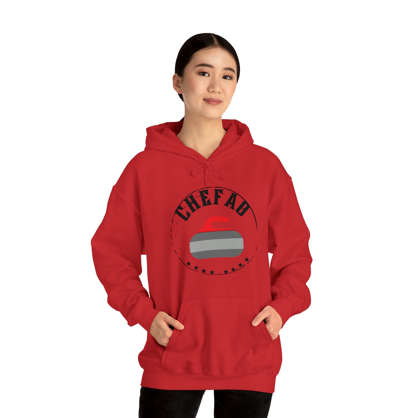 Chefao Curling I, Unisex Heavy Blend Hooded Sweatshirt