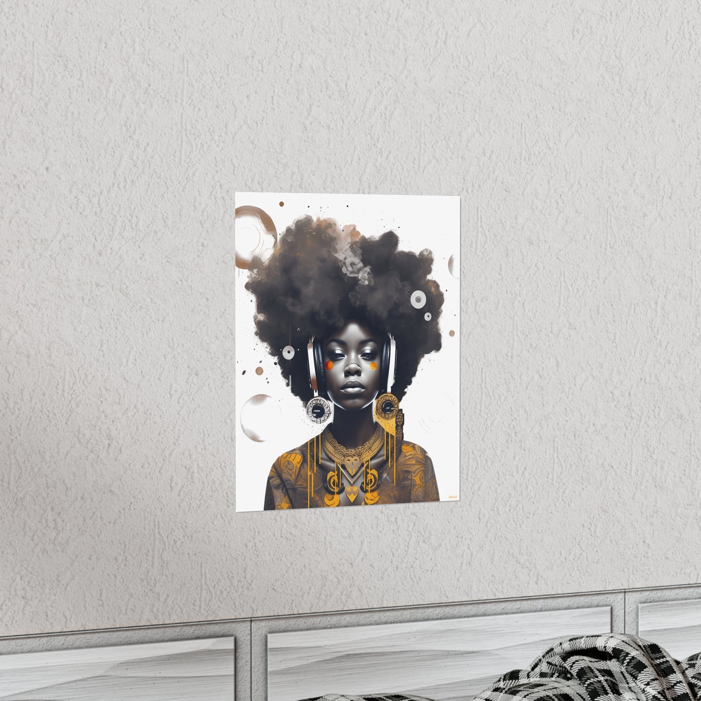 Golden Girl, Premium Matte Vertical Posters