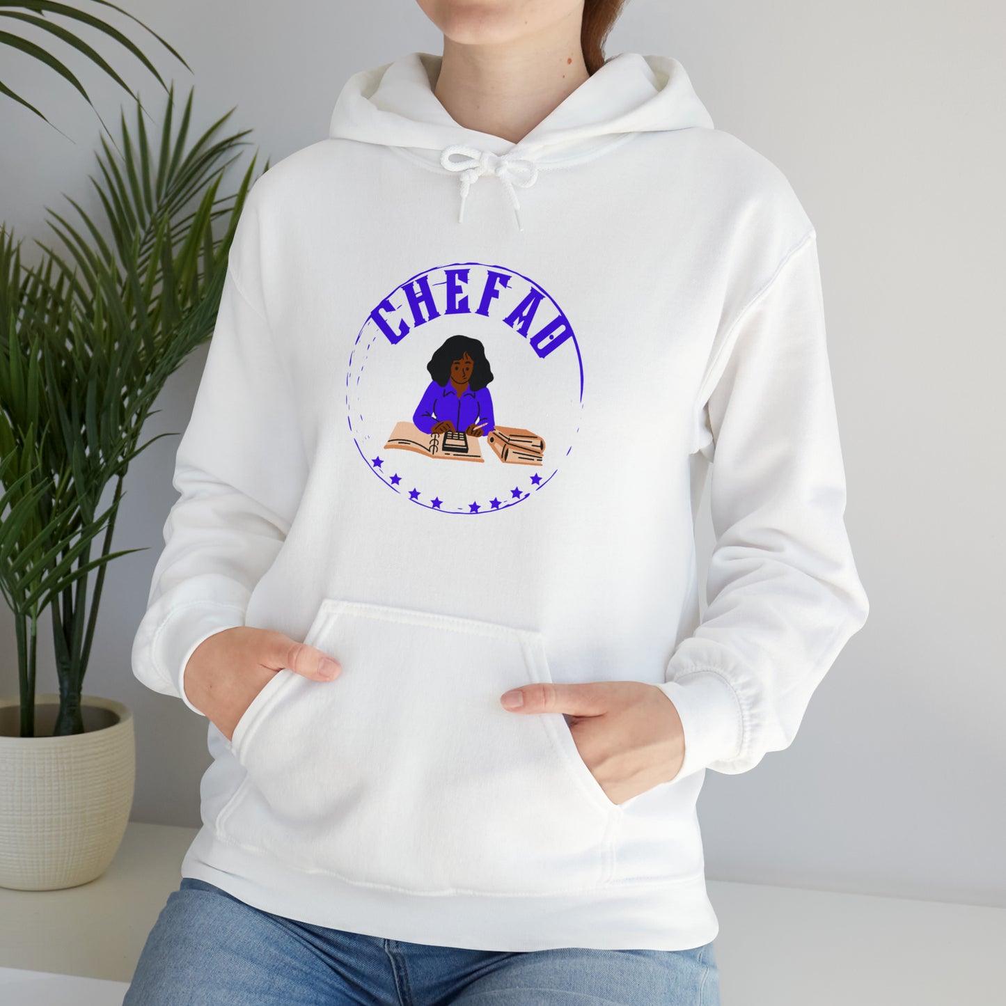 Chefao Accounting III, Unisex Heavy Blend Hooded Sweatshirt