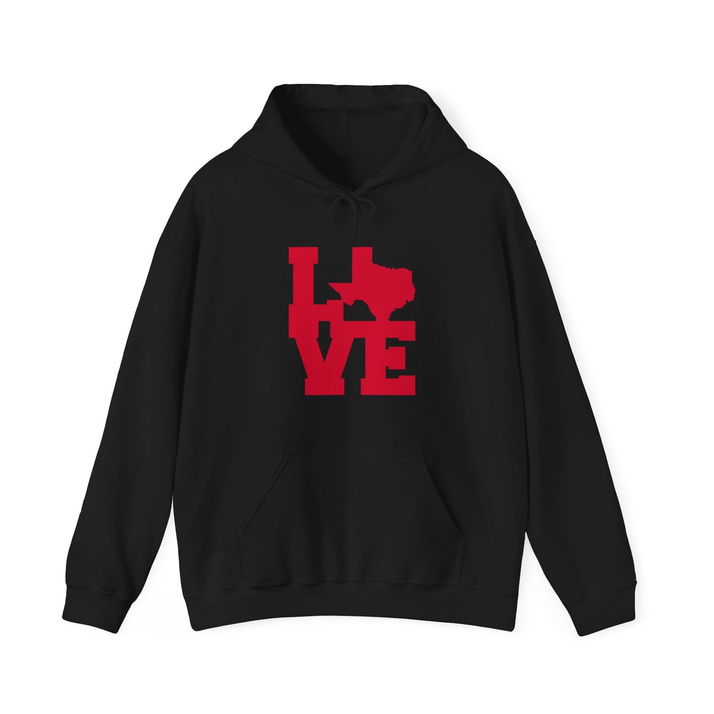 Chefao LoveTexas I, Unisex Heavy Blend Hooded Sweatshirt