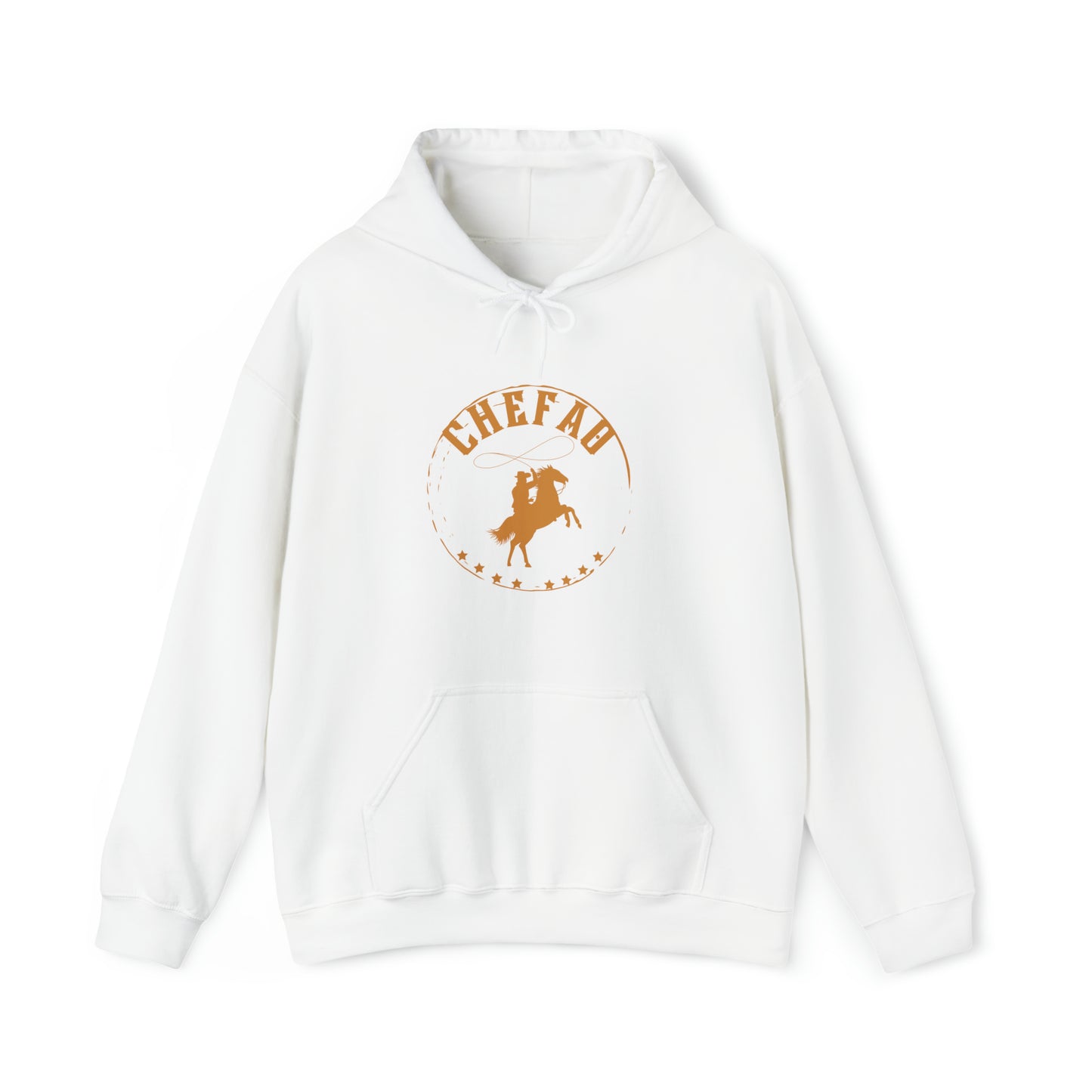 Chefao Cowboy V, Unisex Heavy Blend Hooded Sweatshirt