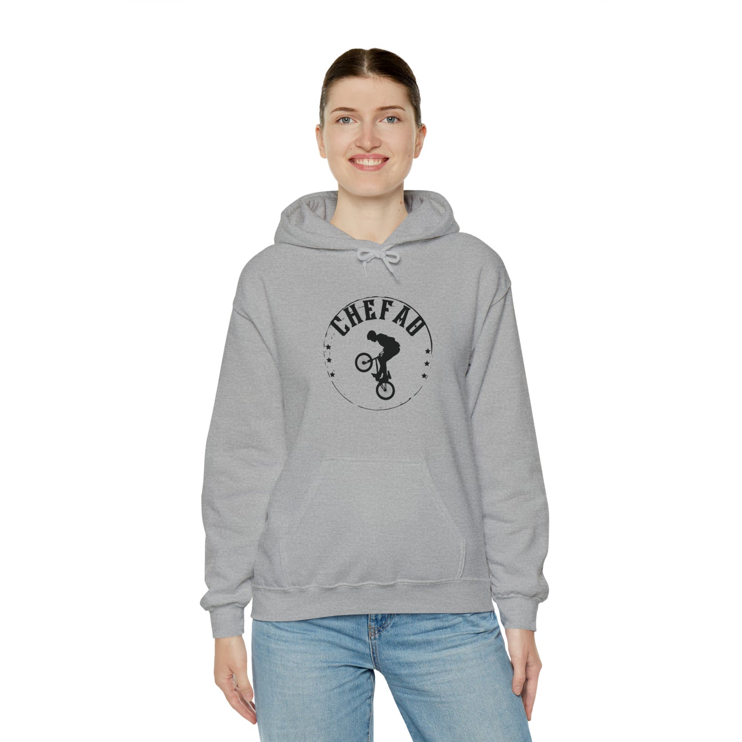 Chefao BMX II, Unisex Heavy Blend Hooded Sweatshirt