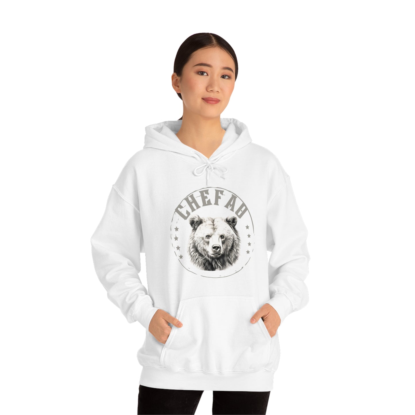 Chefao Bear I, Unisex Heavy Blend Hooded Sweatshirt