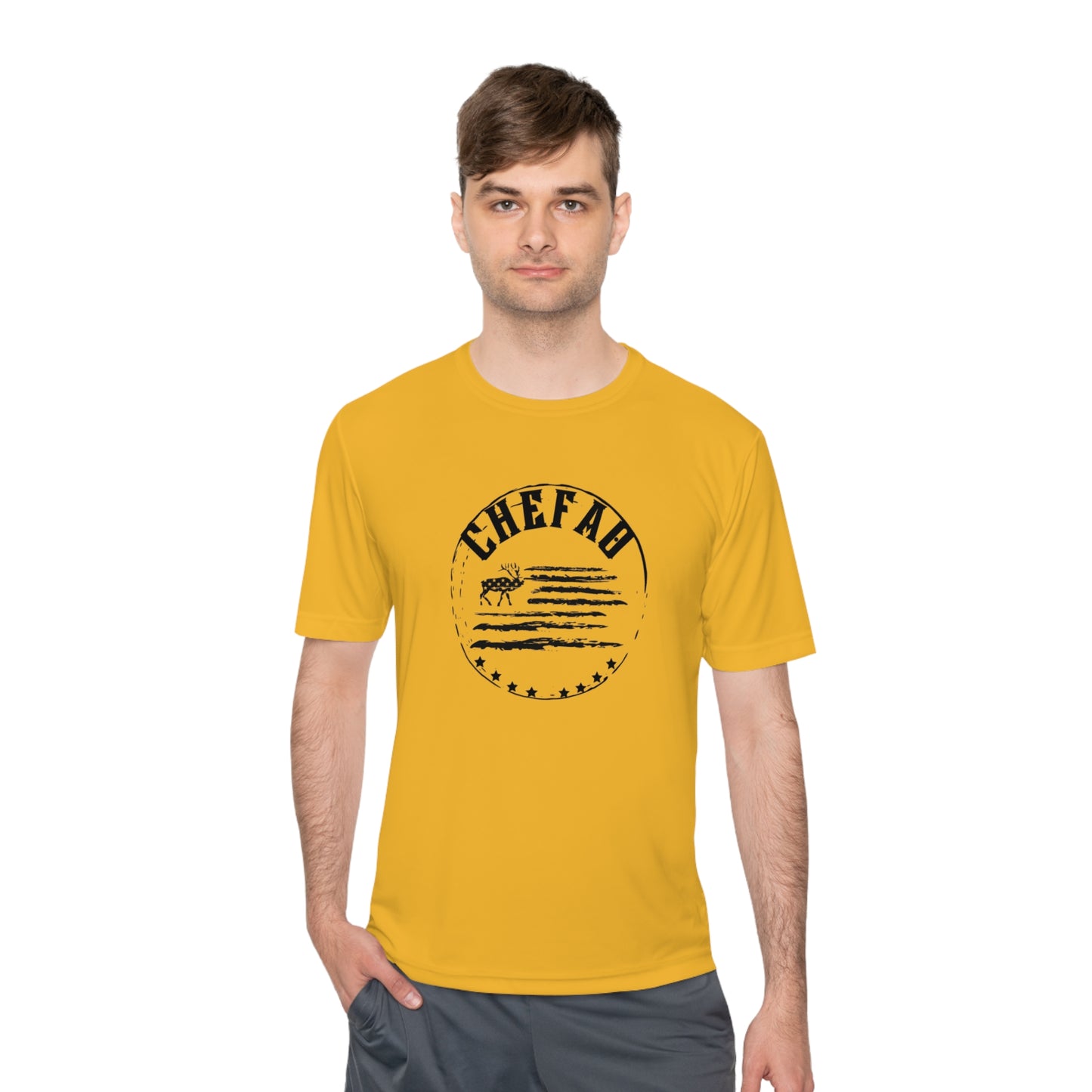 Chefao Hunting II, Unisex Moisture Wicking Tee