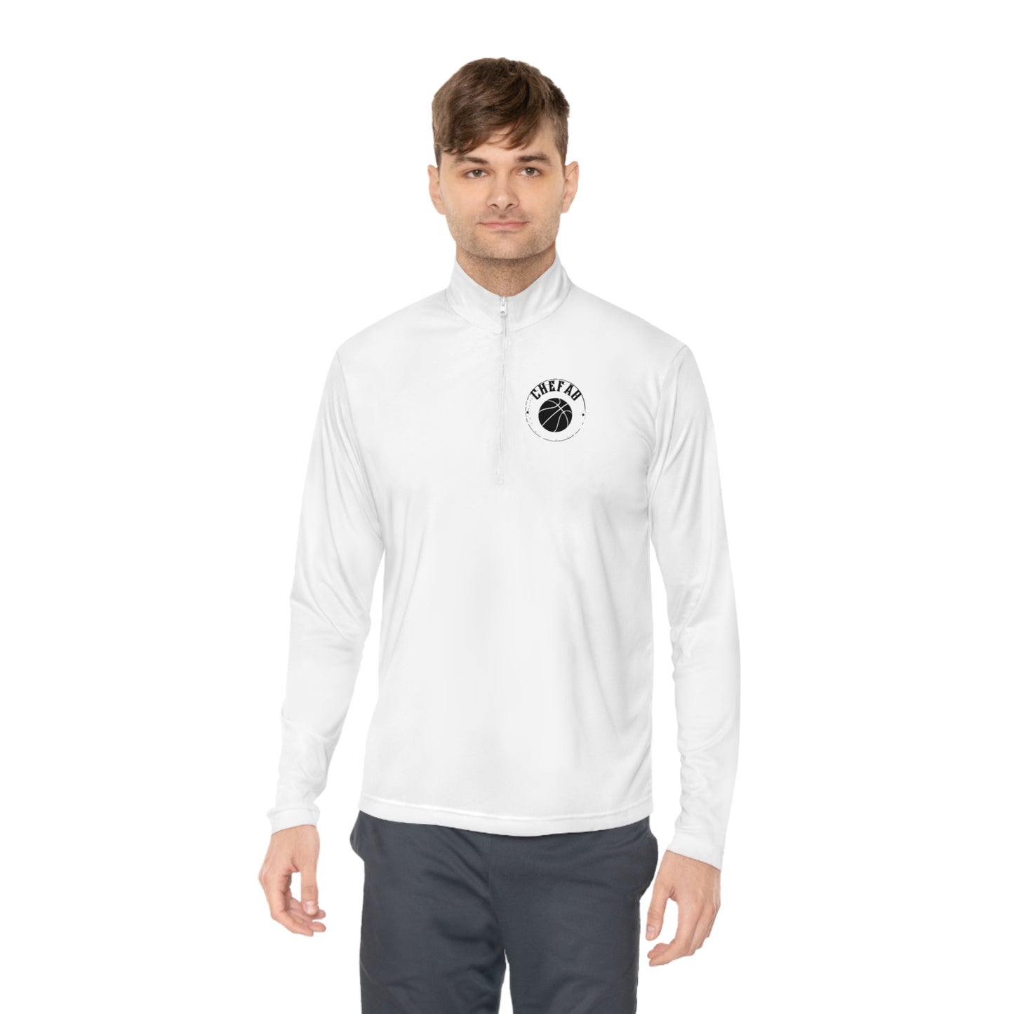 Chefao Basketball IV, Unisex Quarter-Zip Pullover