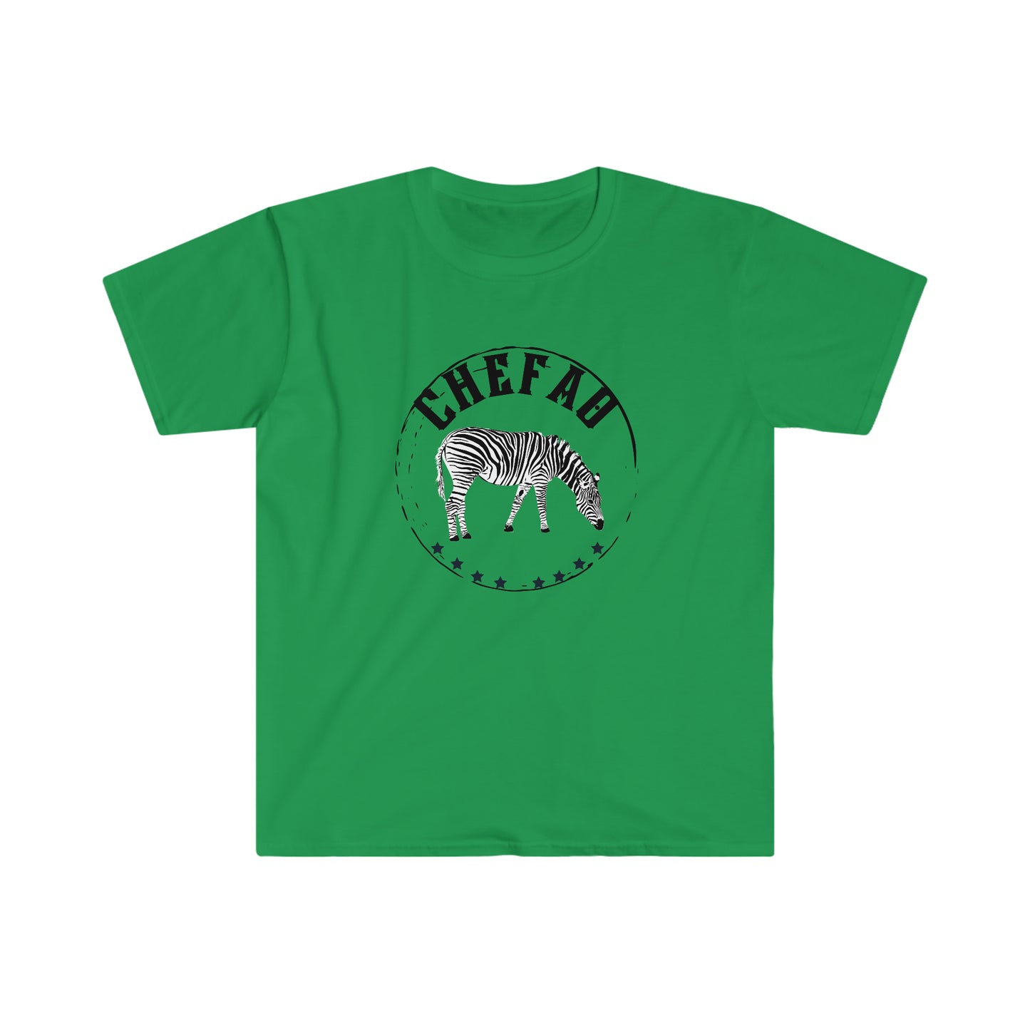 Chefao Zebra I, Unisex Softstyle T-Shirt