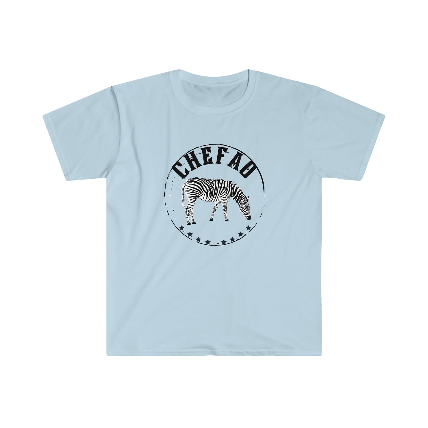 Chefao Zebra I, Unisex Softstyle T-Shirt