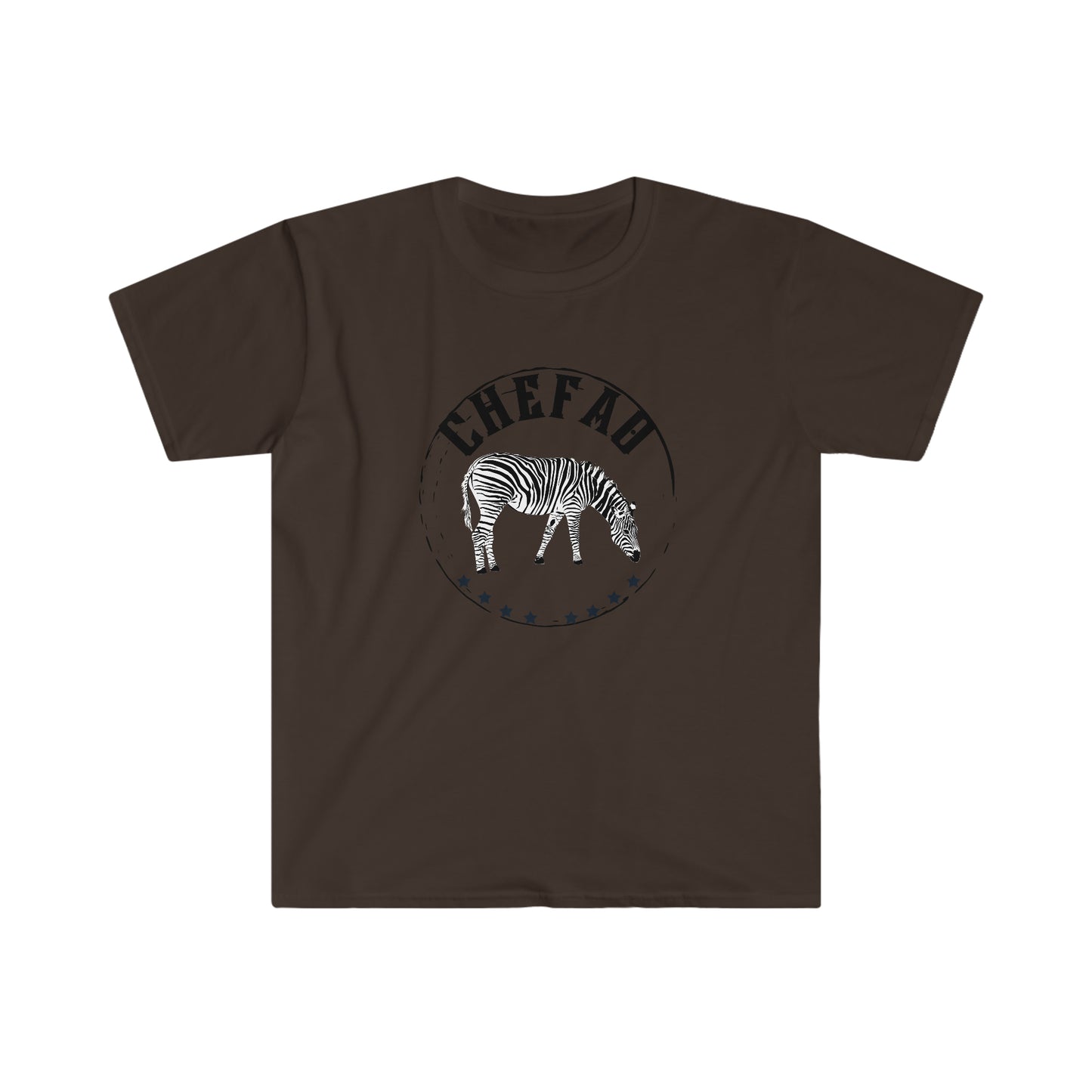 Chefao Zebra I, Unisex Softstyle T-Shirt