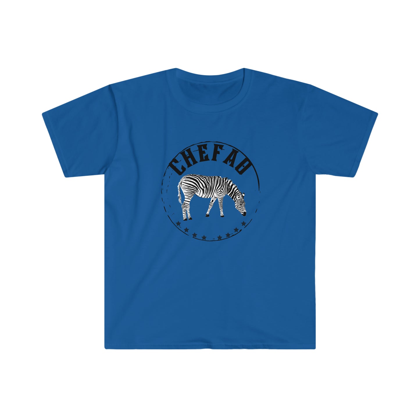 Chefao Zebra I, Unisex Softstyle T-Shirt