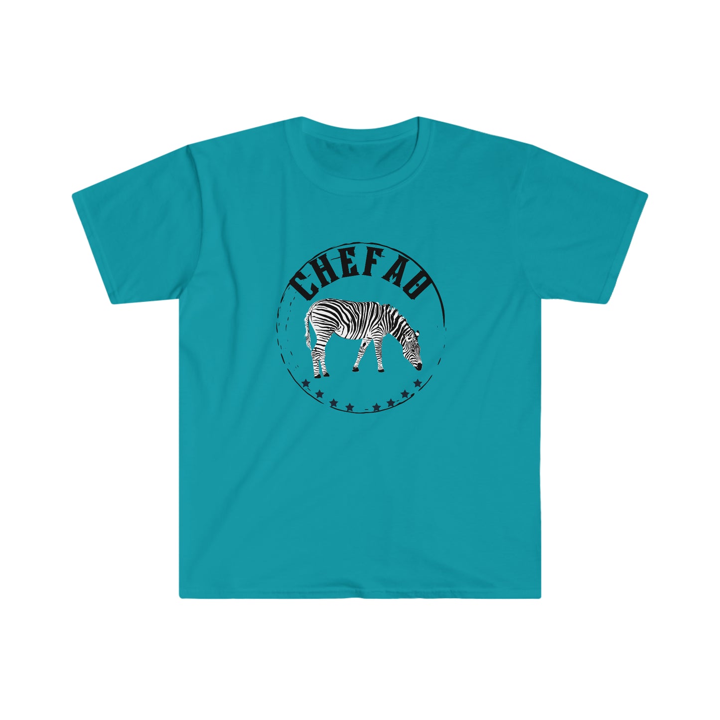 Chefao Zebra I, Unisex Softstyle T-Shirt