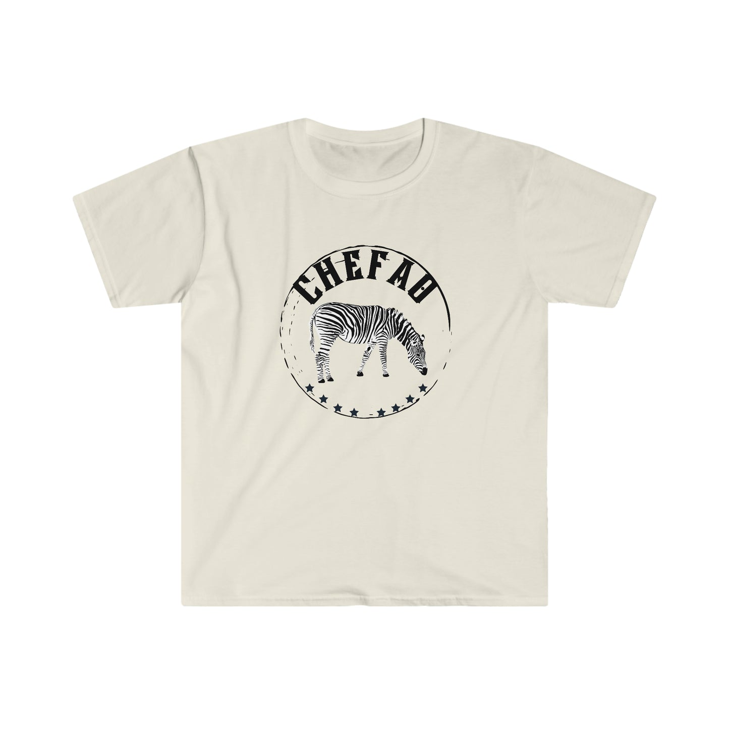 Chefao Zebra I, Unisex Softstyle T-Shirt