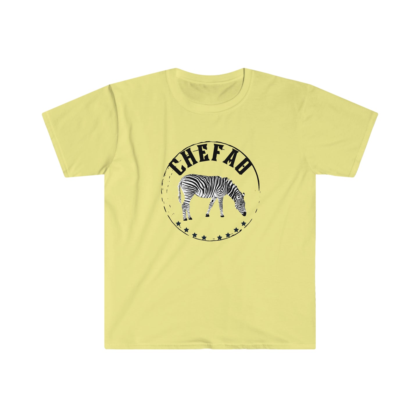 Chefao Zebra I, Unisex Softstyle T-Shirt