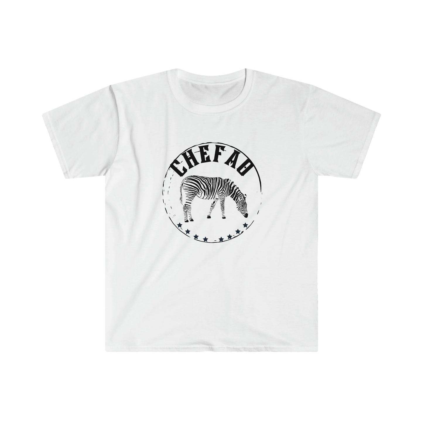 Chefao Zebra I, Unisex Softstyle T-Shirt