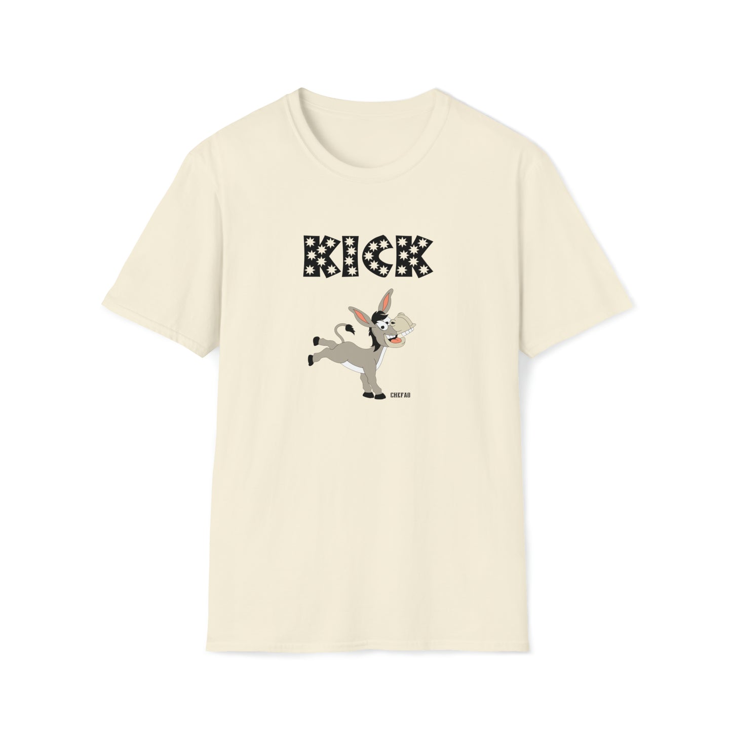 Chefao Kick I, Unisex Softstyle T-Shirt