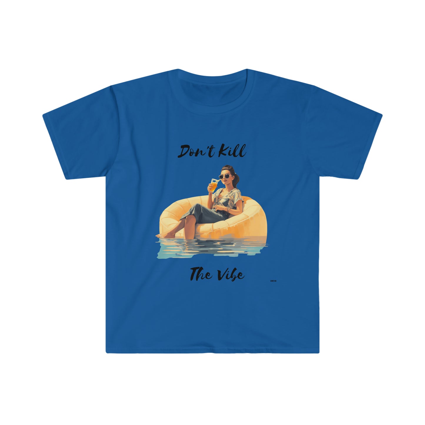 Don't Kill Vibe Lady, Unisex Softstyle T-Shirt