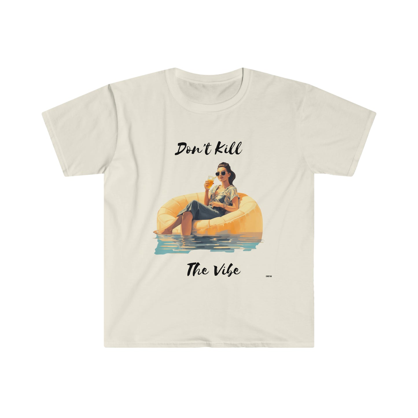Don't Kill Vibe Lady, Unisex Softstyle T-Shirt