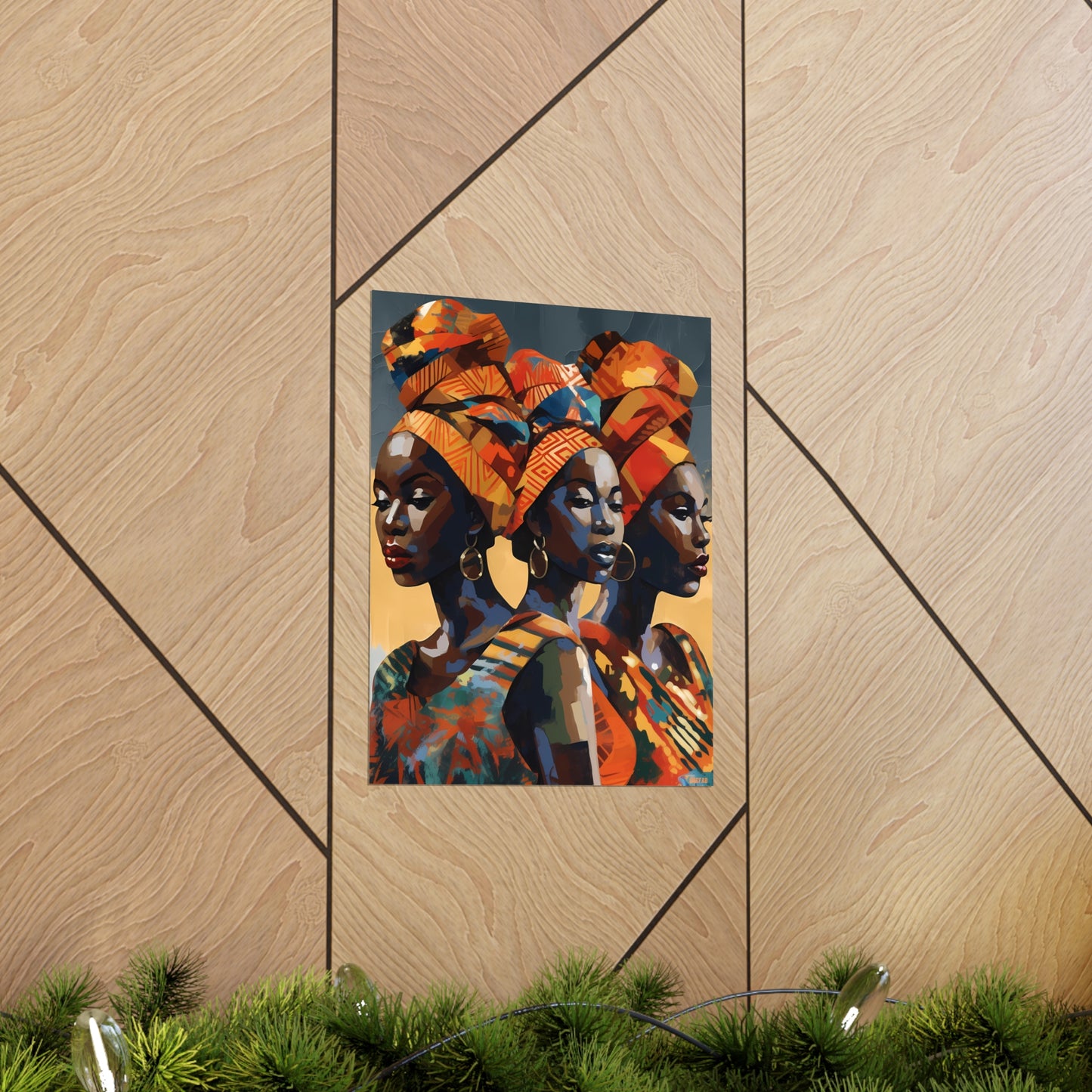 African Women, Premium Matte Vertical Posters