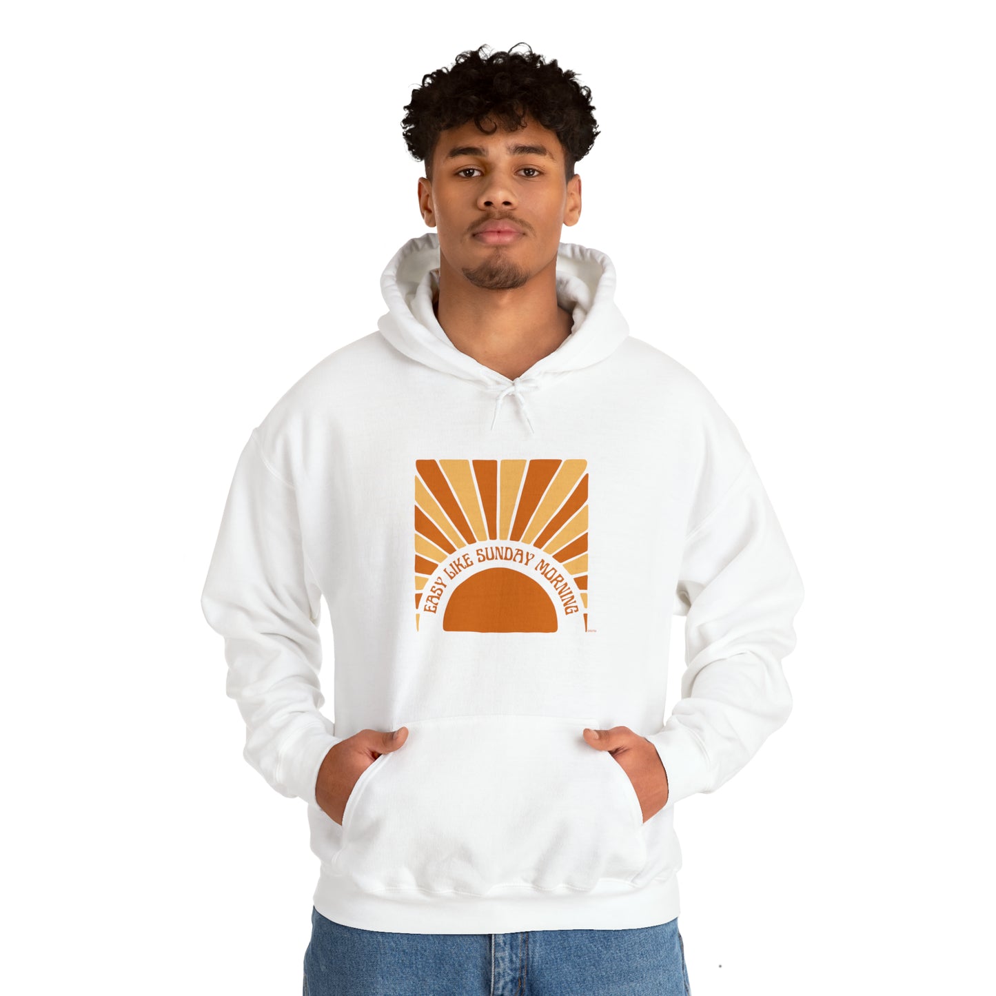 Easy Like Sunday Morning, Unisex Heavy Blend Hooded Sweatshirt