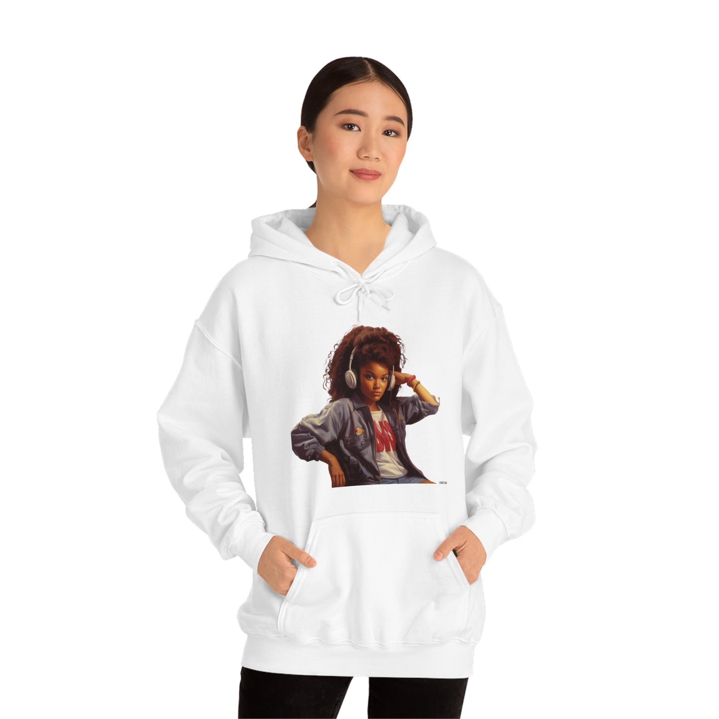 Nina, Unisex Heavy Blend Hooded Sweatshirt