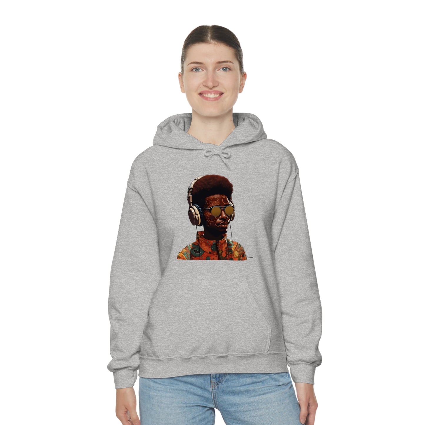 Music Zone, Unisex Heavy Blend Hooded Sweatshirt