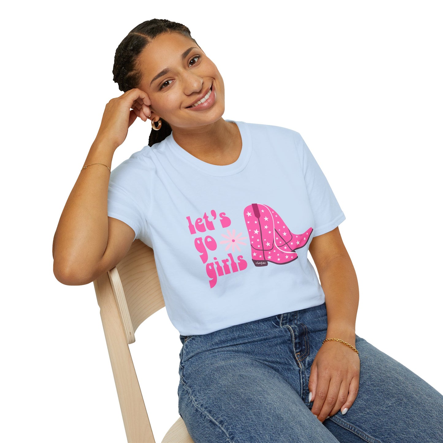 Let's Go Girls, Unisex Softstyle T-Shirt