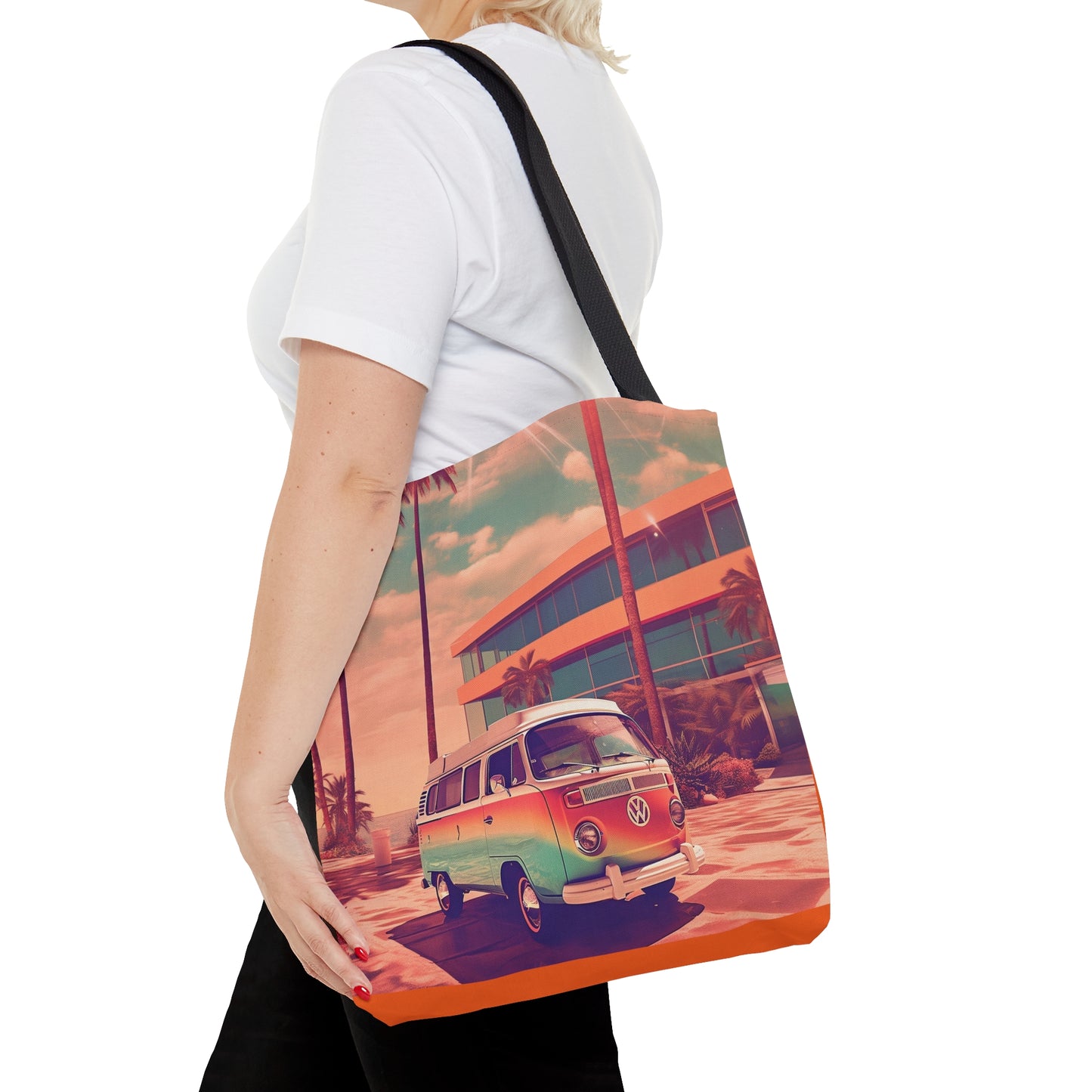 Retro Summer in Miami, Tote Bag