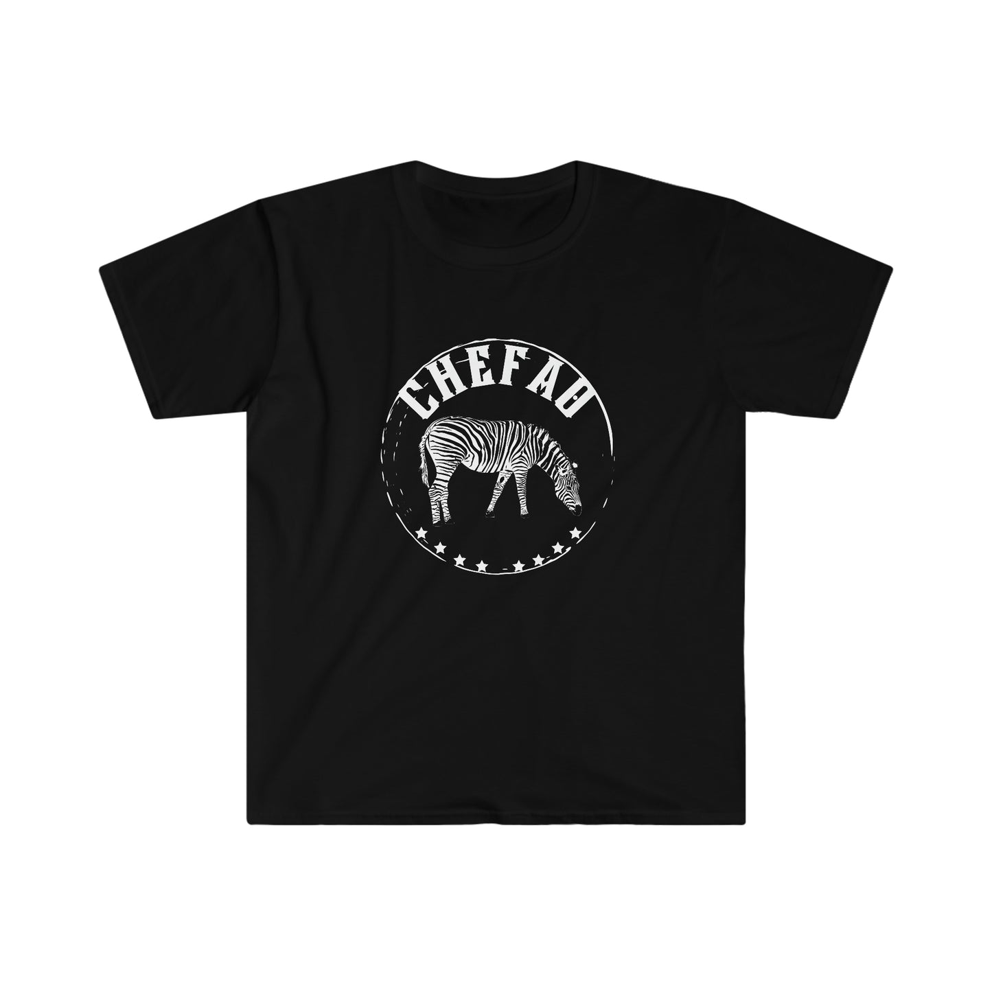 Chefao Zebra I, Unisex Softstyle T-Shirt