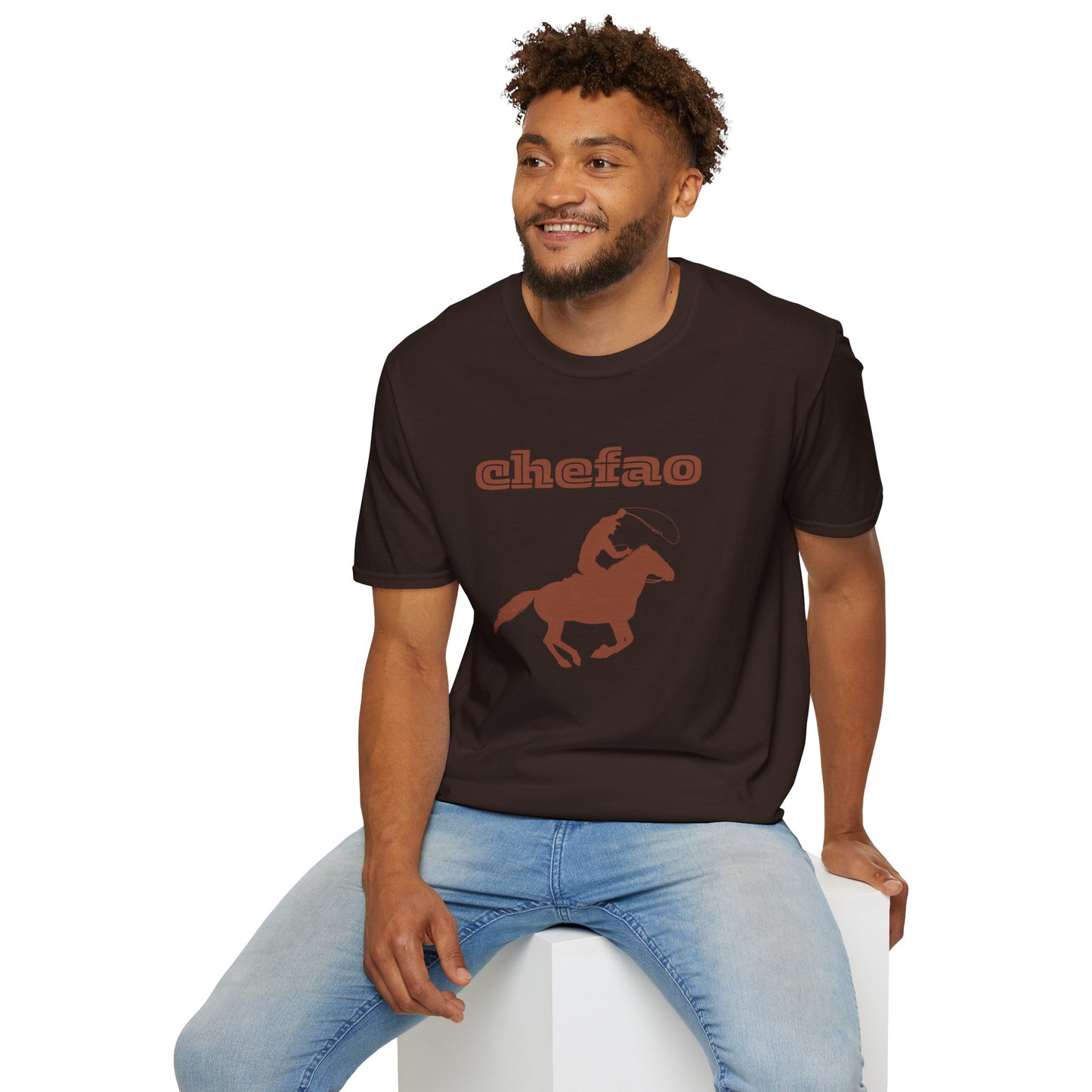 Chefao Cowboy III, Unisex Softstyle T-Shirt