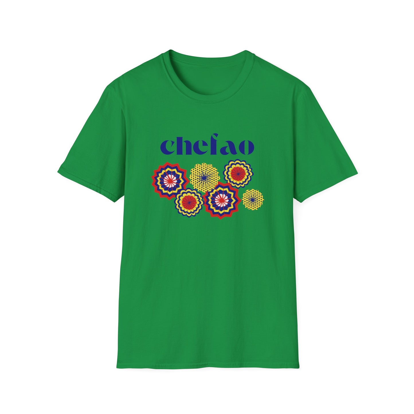 Chefao Paper Fans I, Unisex Softstyle T-Shirt