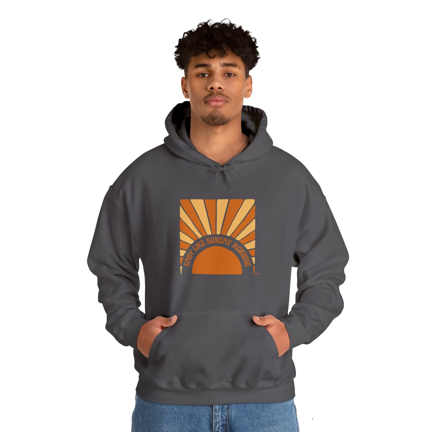 Easy Like Sunday Morning, Unisex Heavy Blend Hooded Sweatshirt