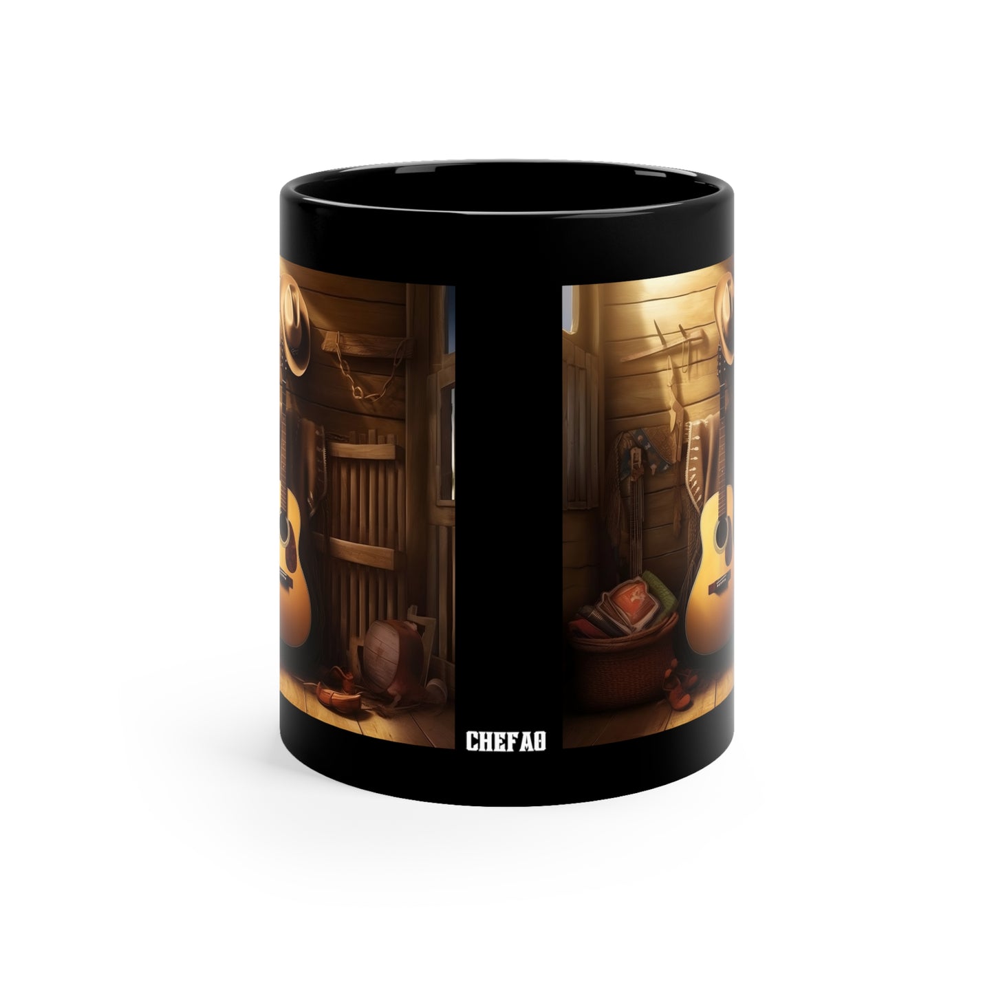 Good Ol' Country, 11oz Black Coffee Mug