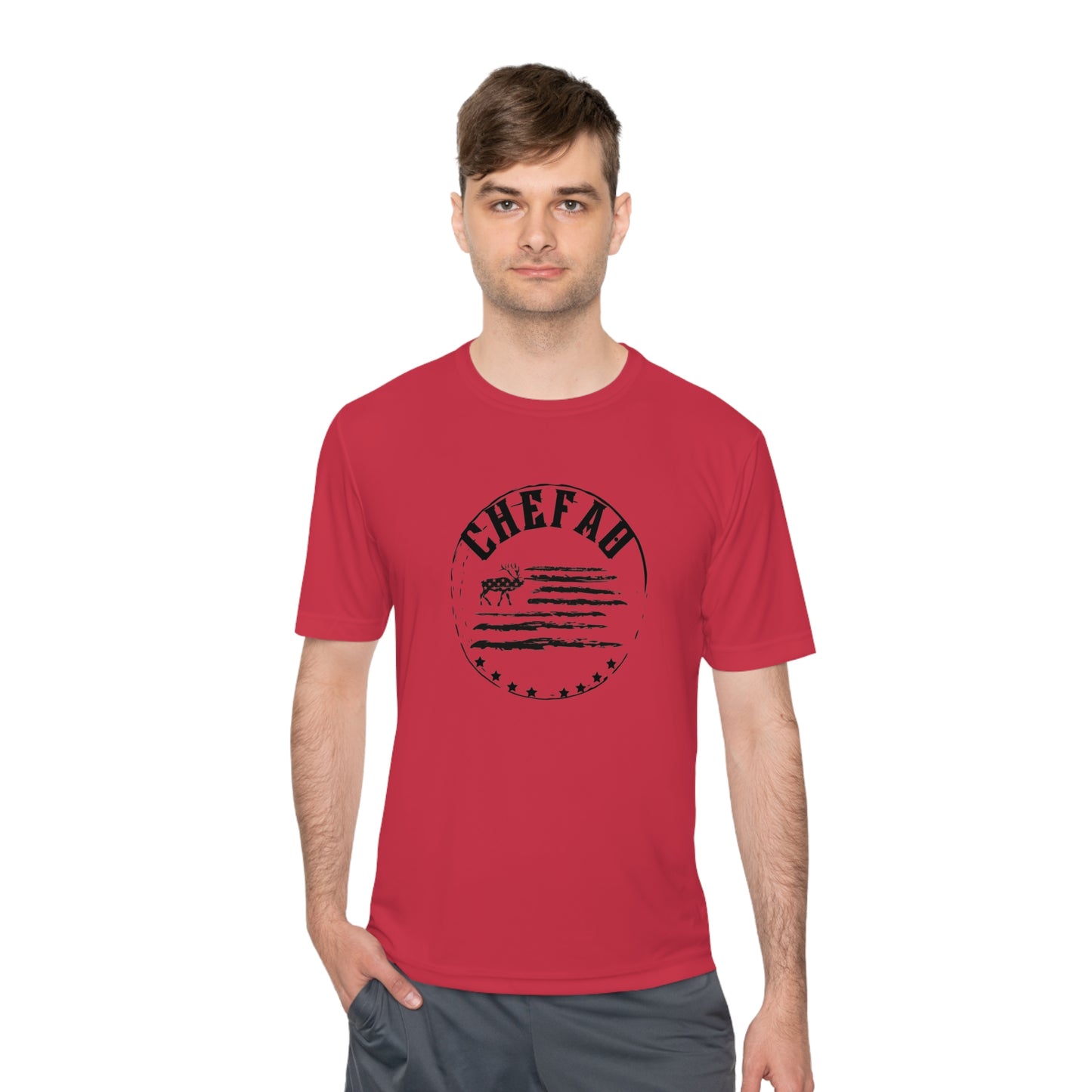 Chefao Hunting II, Unisex Moisture Wicking Tee