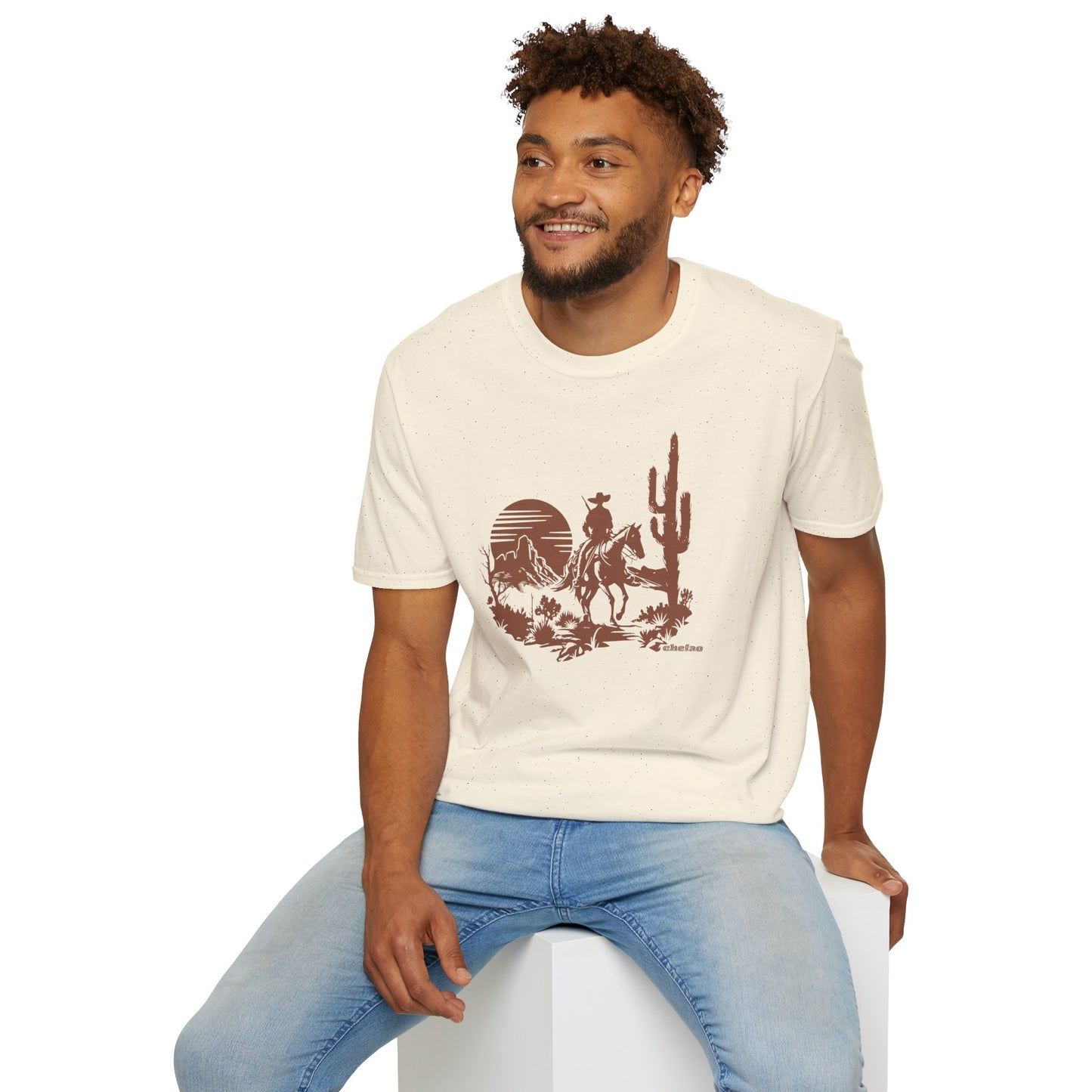 Chefao Cowboy IX, Unisex Softstyle T-Shirt