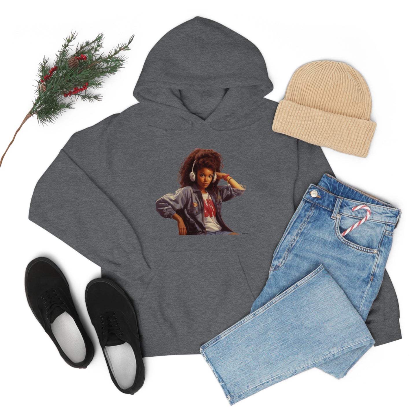 Nina, Unisex Heavy Blend Hooded Sweatshirt