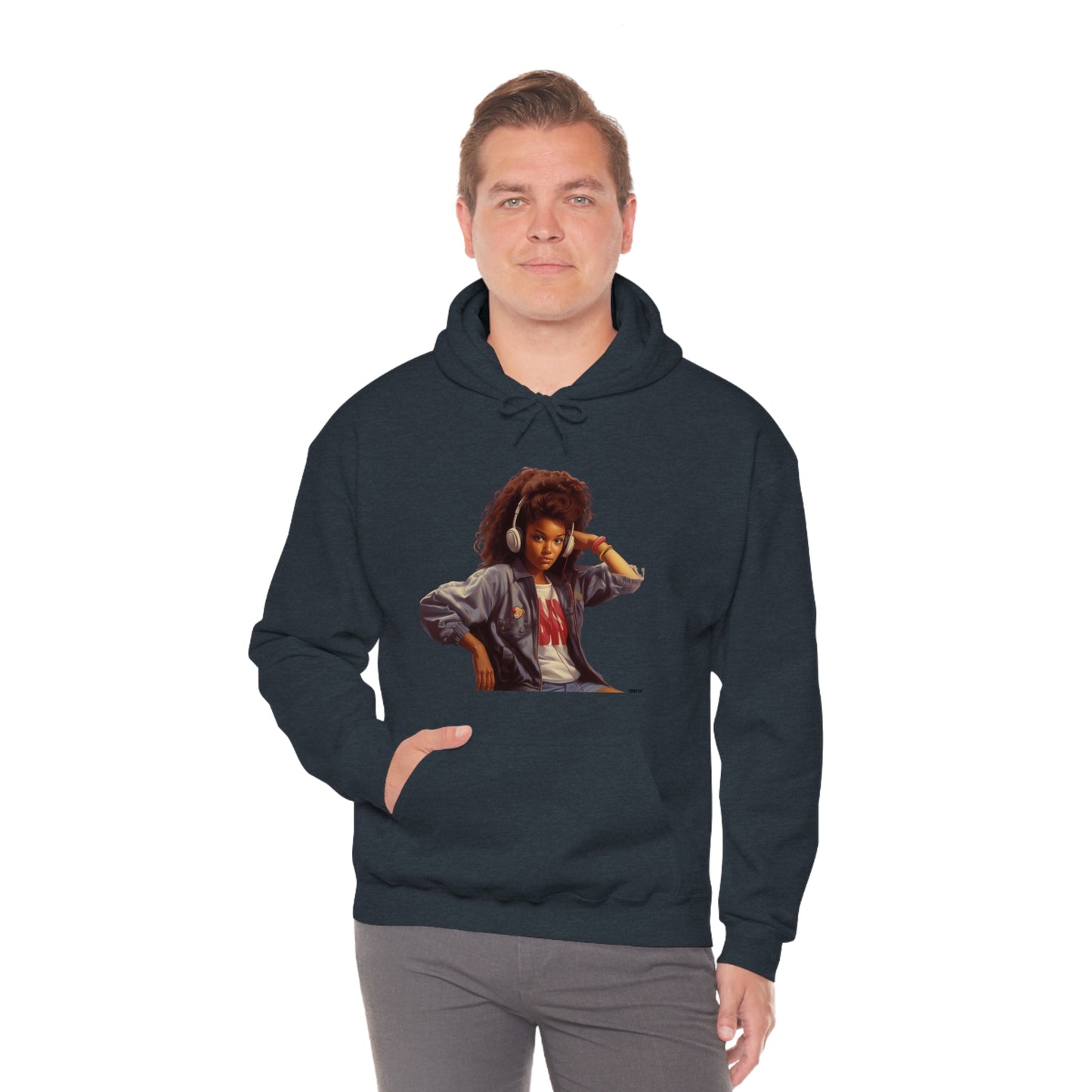 Nina, Unisex Heavy Blend Hooded Sweatshirt