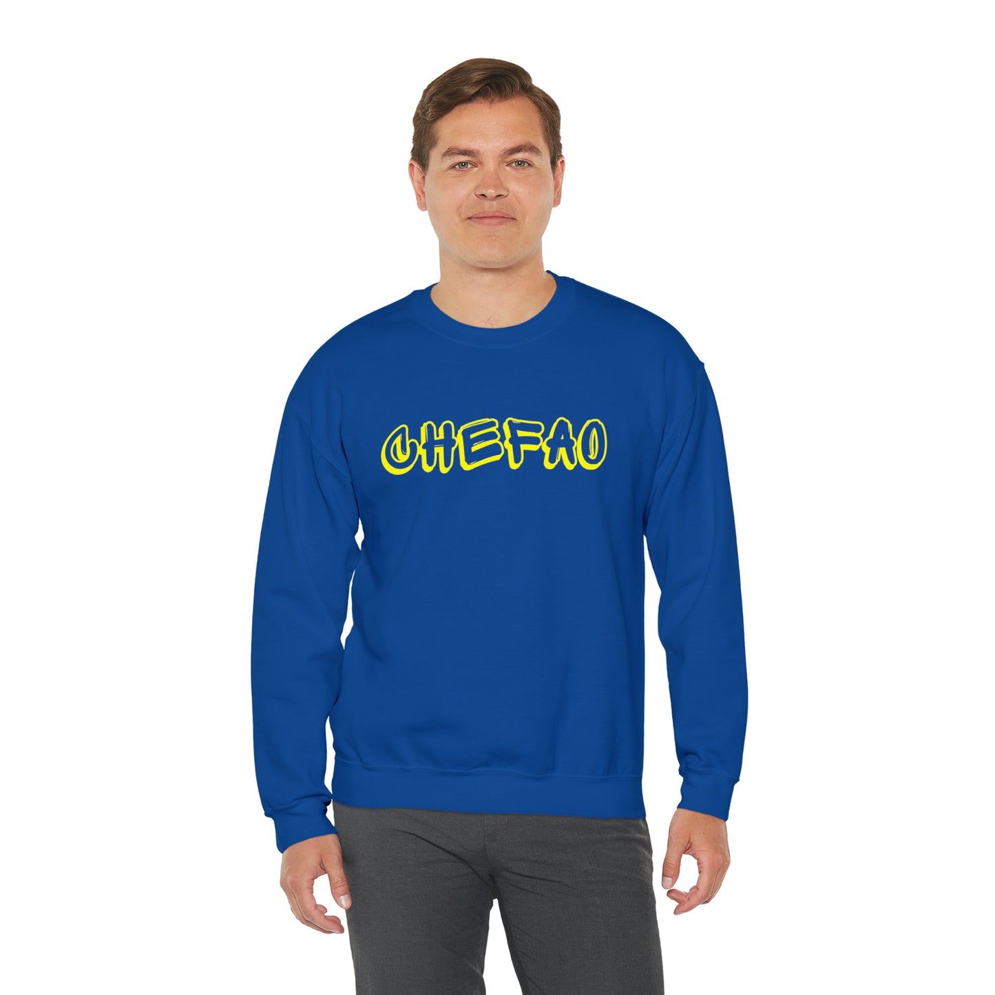 Chefao Graffiti I, Unisex Heavy Blend Crewneck Sweatshirt
