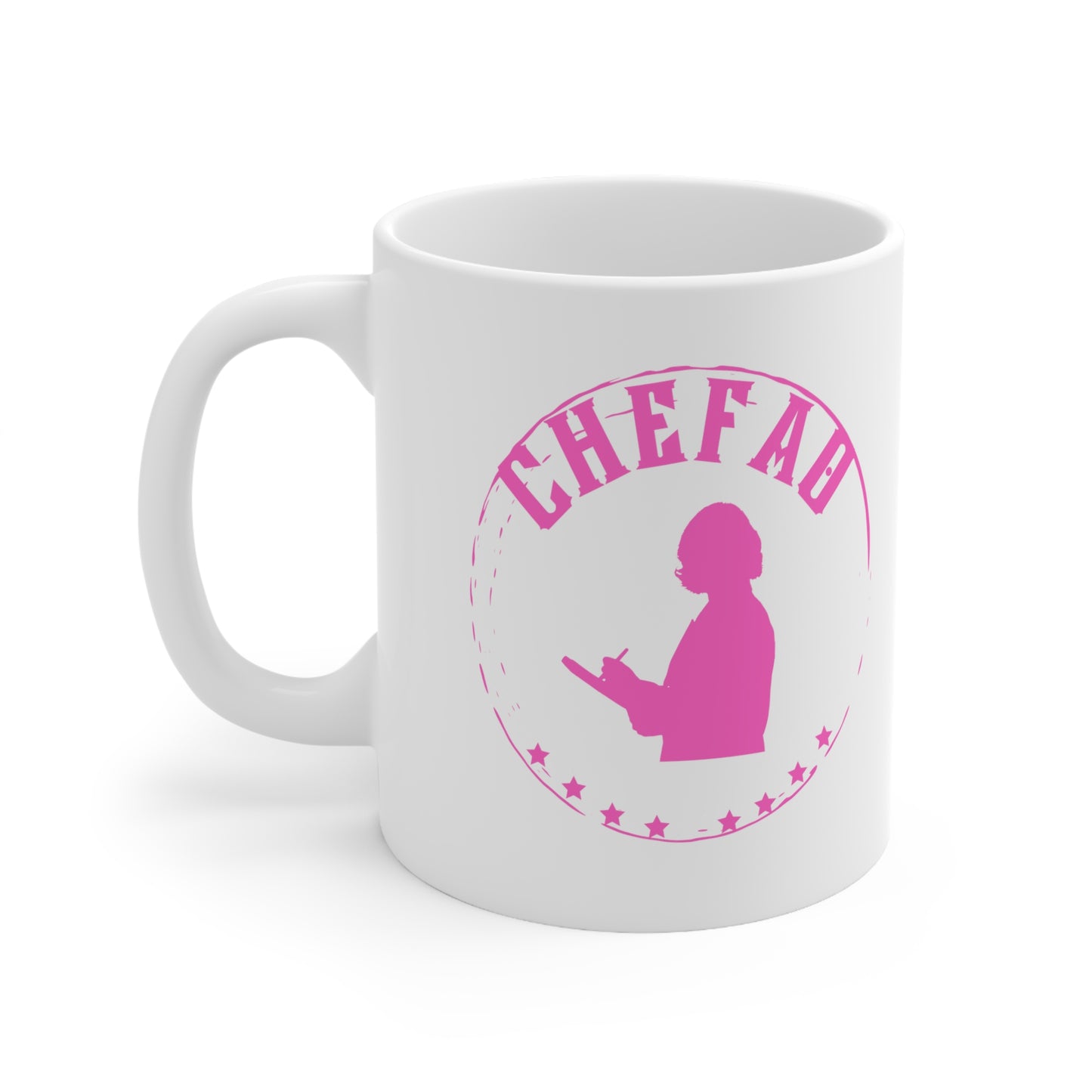 Chefao Teacher I, White Coffee Mug, 11oz