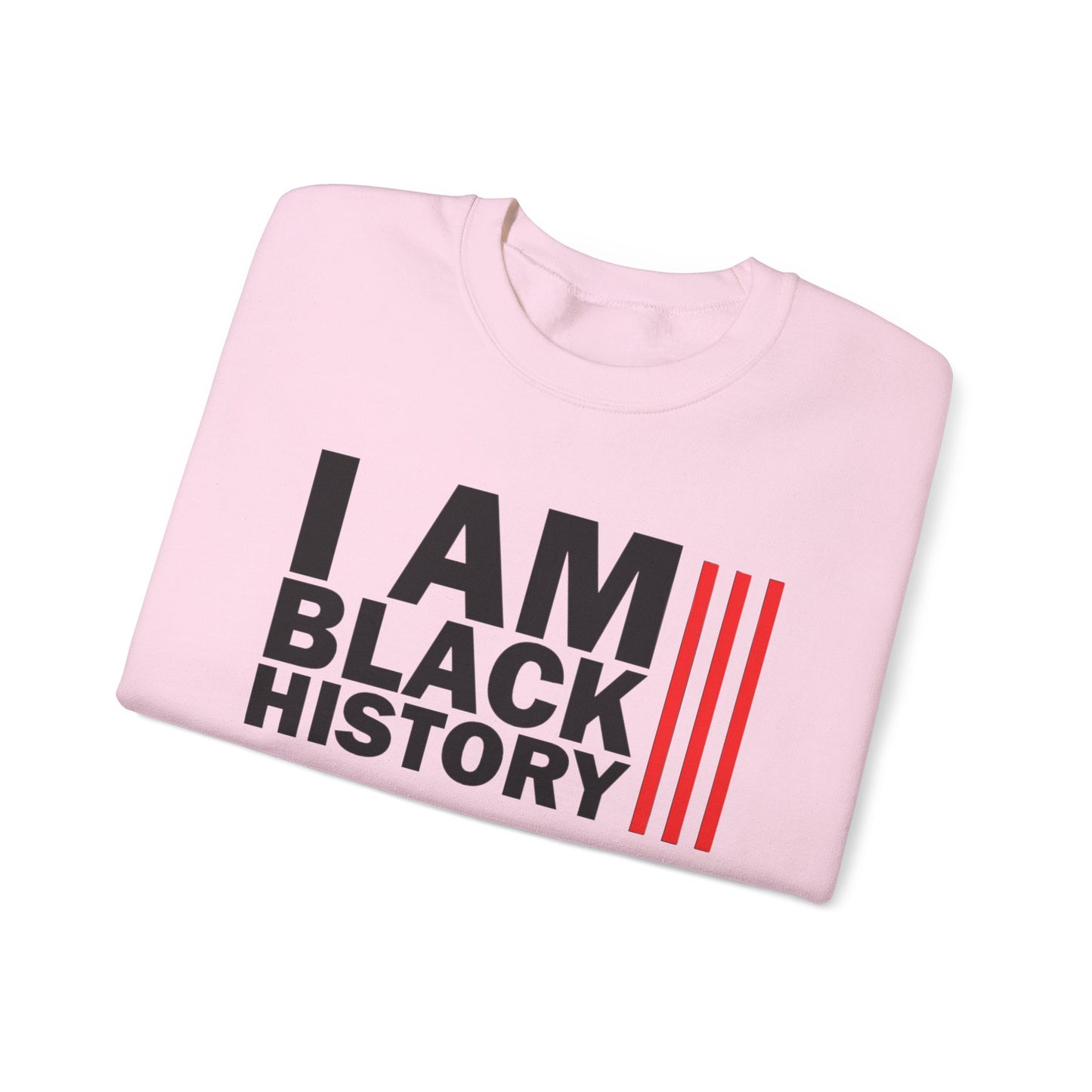 Chefao I Am Black History I, Unisex Heavy Blend™ Crewneck Sweatshirt