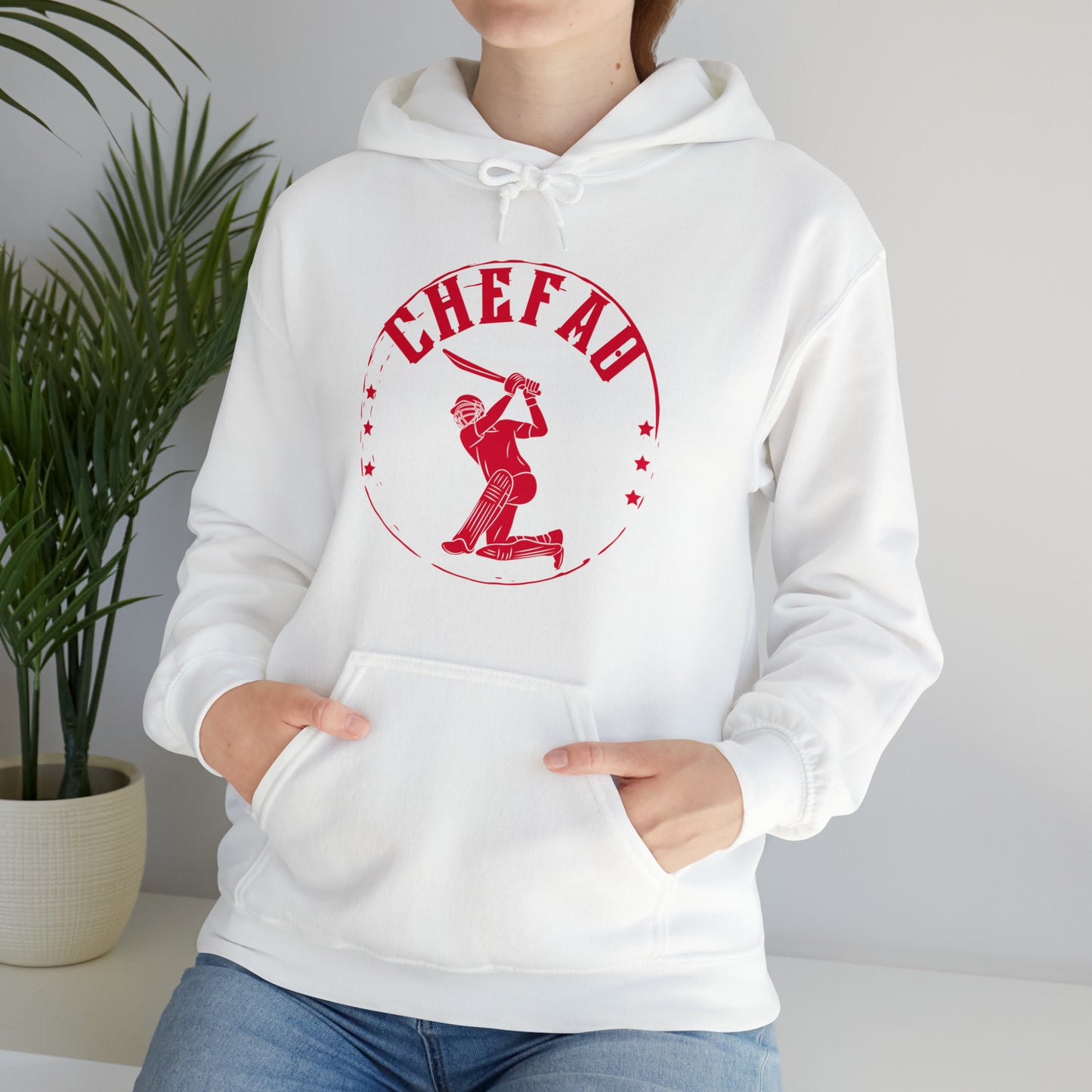 Chefao Cricket II, Unisex Heavy Blend Hooded Sweatshirt