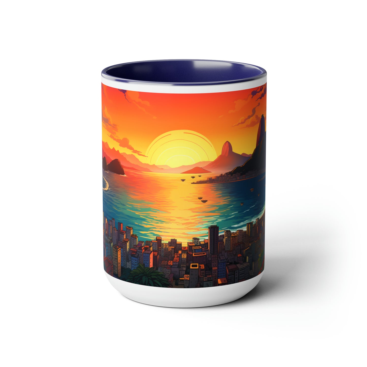 Sun Rise Rio, Coffee Mug, 15oz