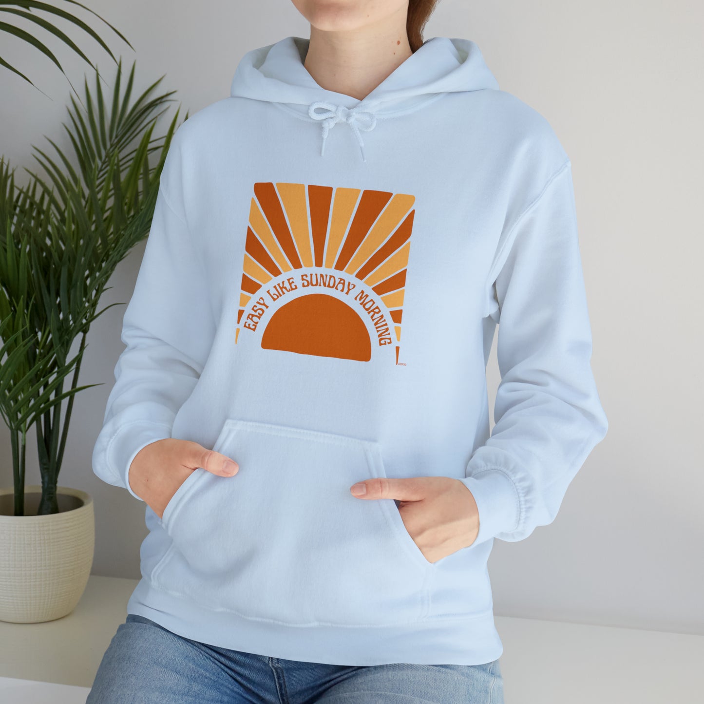 Easy Like Sunday Morning, Unisex Heavy Blend Hooded Sweatshirt
