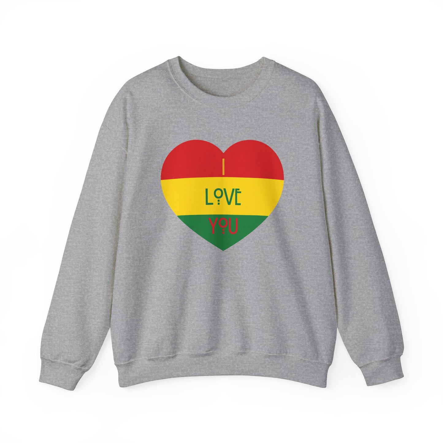 Chefao I Love You I, Unisex Heavy Blend™ Crewneck Sweatshirt