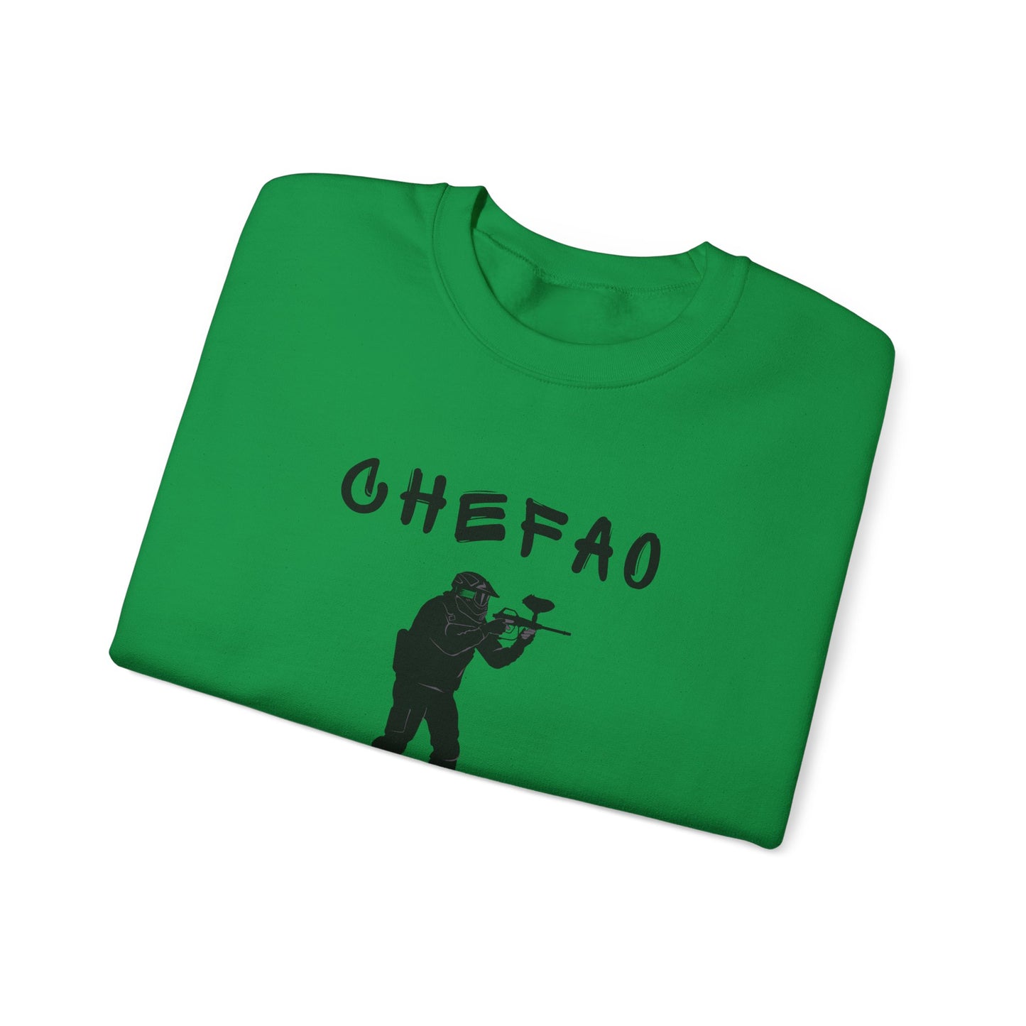 Chefao Paintball I, Unisex Heavy Blend Crewneck Sweatshirt