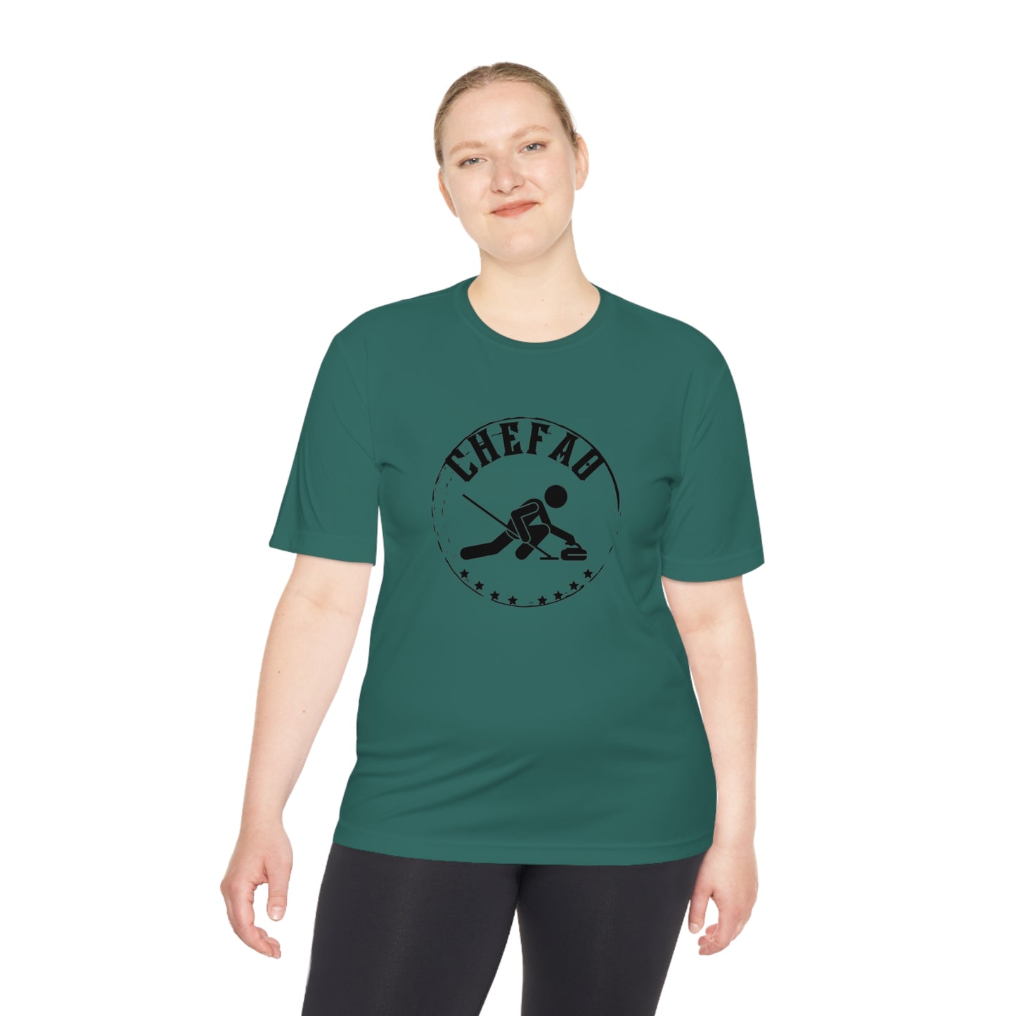 Chefao Curling II, Unisex Moisture Wicking Tee