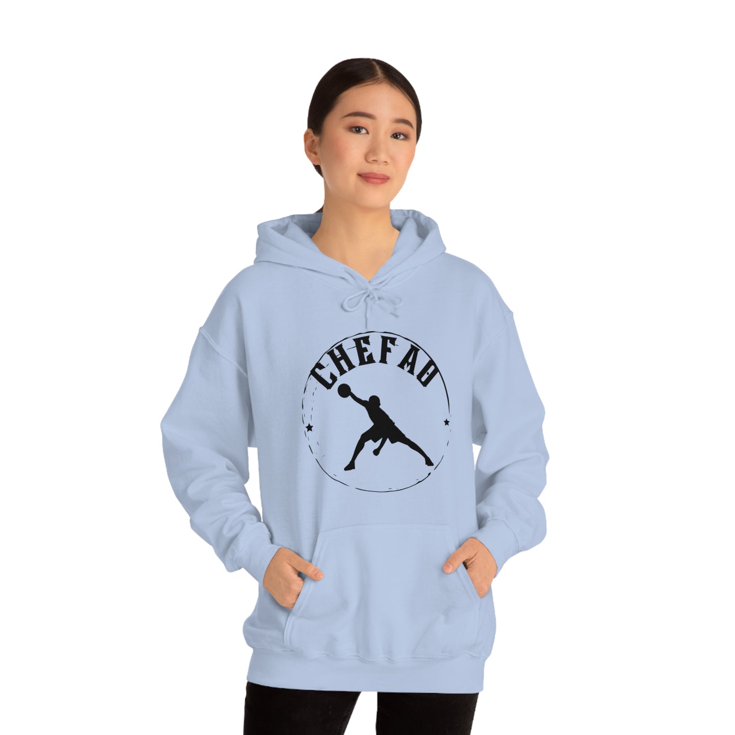 Chefao Basketball III, Unisex Heavy Blend Hooded Sweatshirt