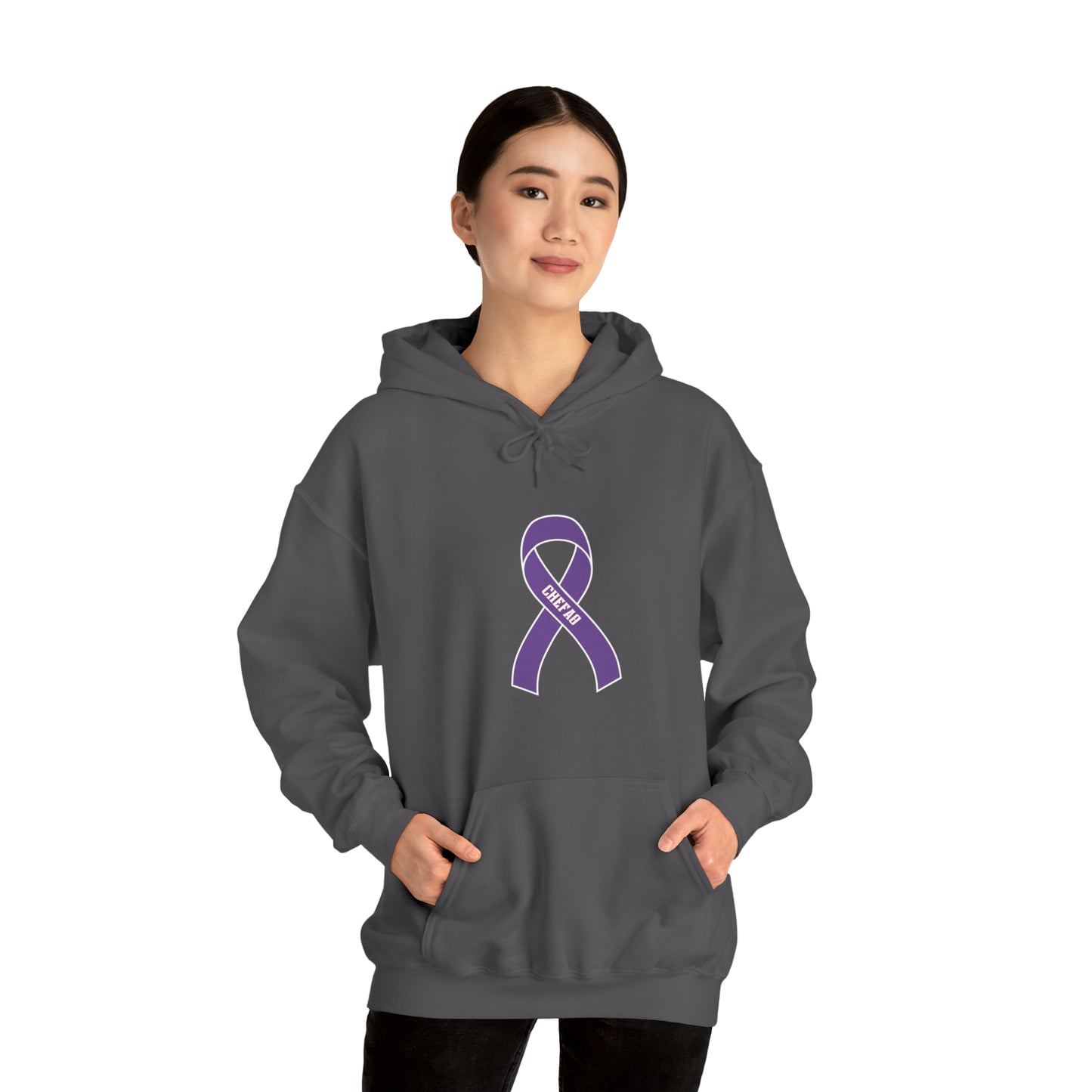 Chefao Cancer Awareness I, Unisex Heavy Blend™ Hooded Sweatshirt