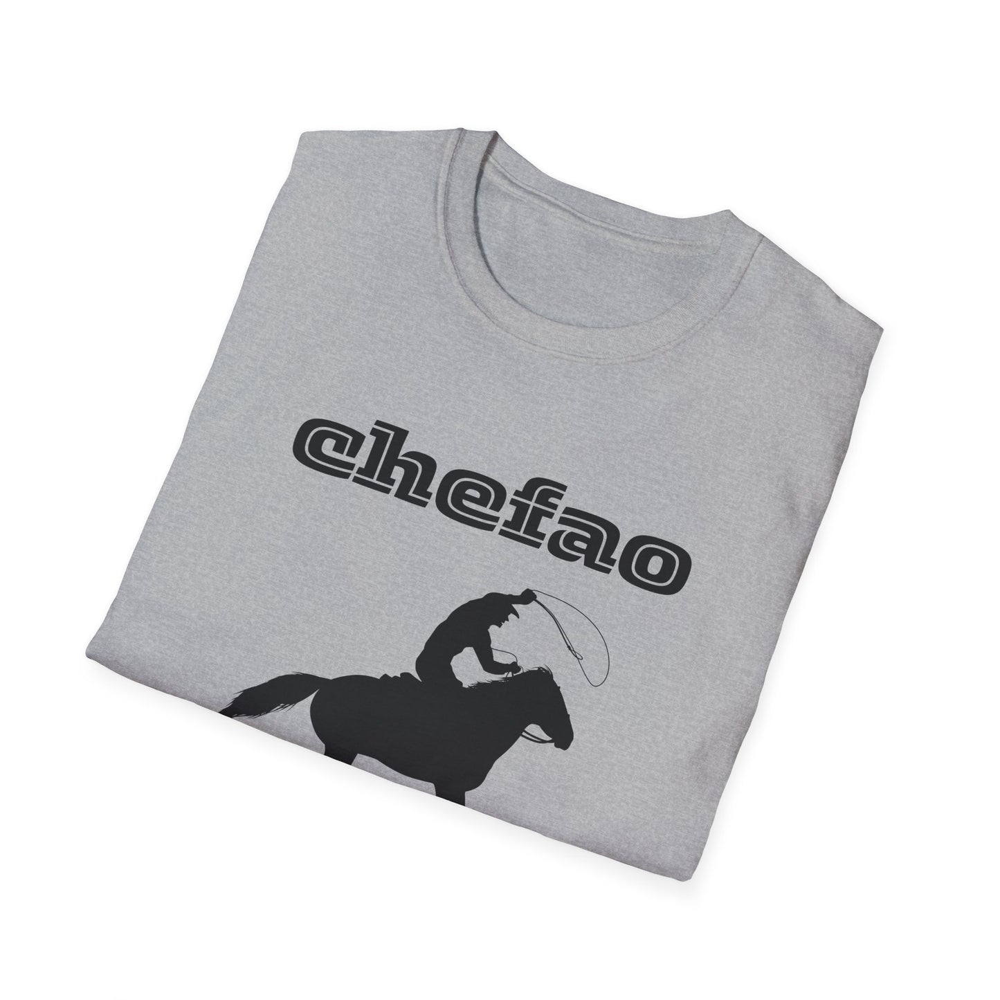 Chefao Cowboy III, Unisex Softstyle T-Shirt