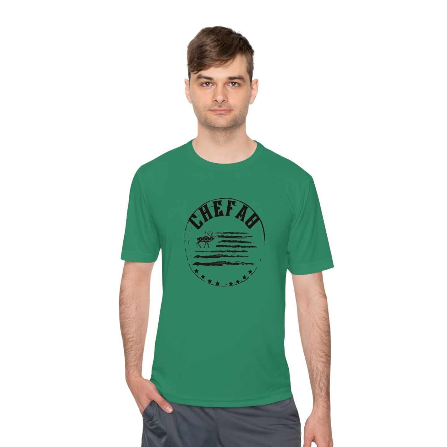 Chefao Hunting II, Unisex Moisture Wicking Tee