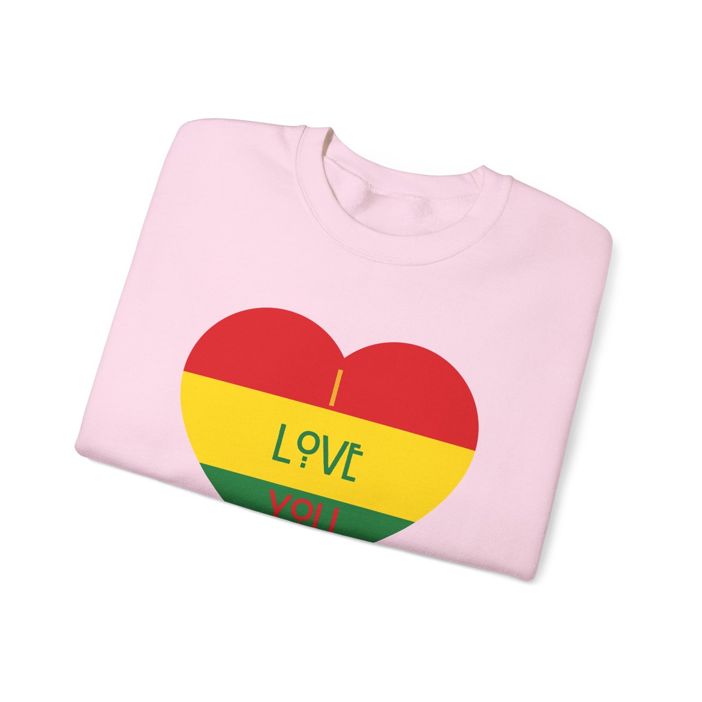 Chefao I Love You I, Unisex Heavy Blend™ Crewneck Sweatshirt