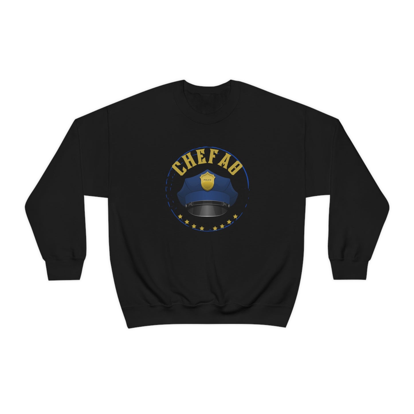 Chefao Police III, Unisex Heavy Blend Crewneck Sweatshirt